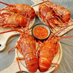 Tôm hùm hấp sả