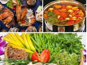 Lẫu tôm hùm hải sản