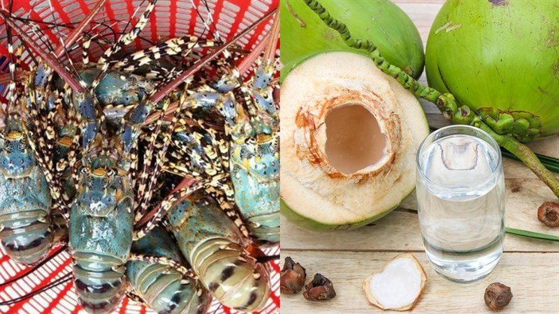 Tôm Hùm Hấp Nước Dừa